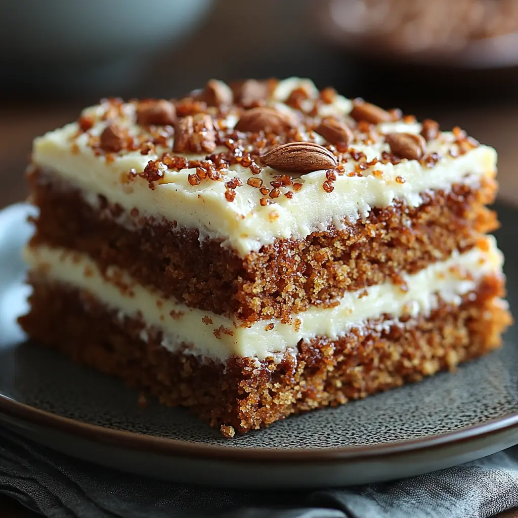 Pastel de Zanahoria Esponjoso con Crema de Queso