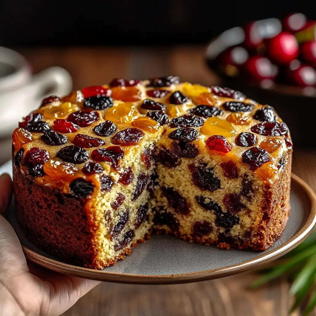 Pastel de Frutas Húmedo – Un Postre Festivo para Todas las Temporadas