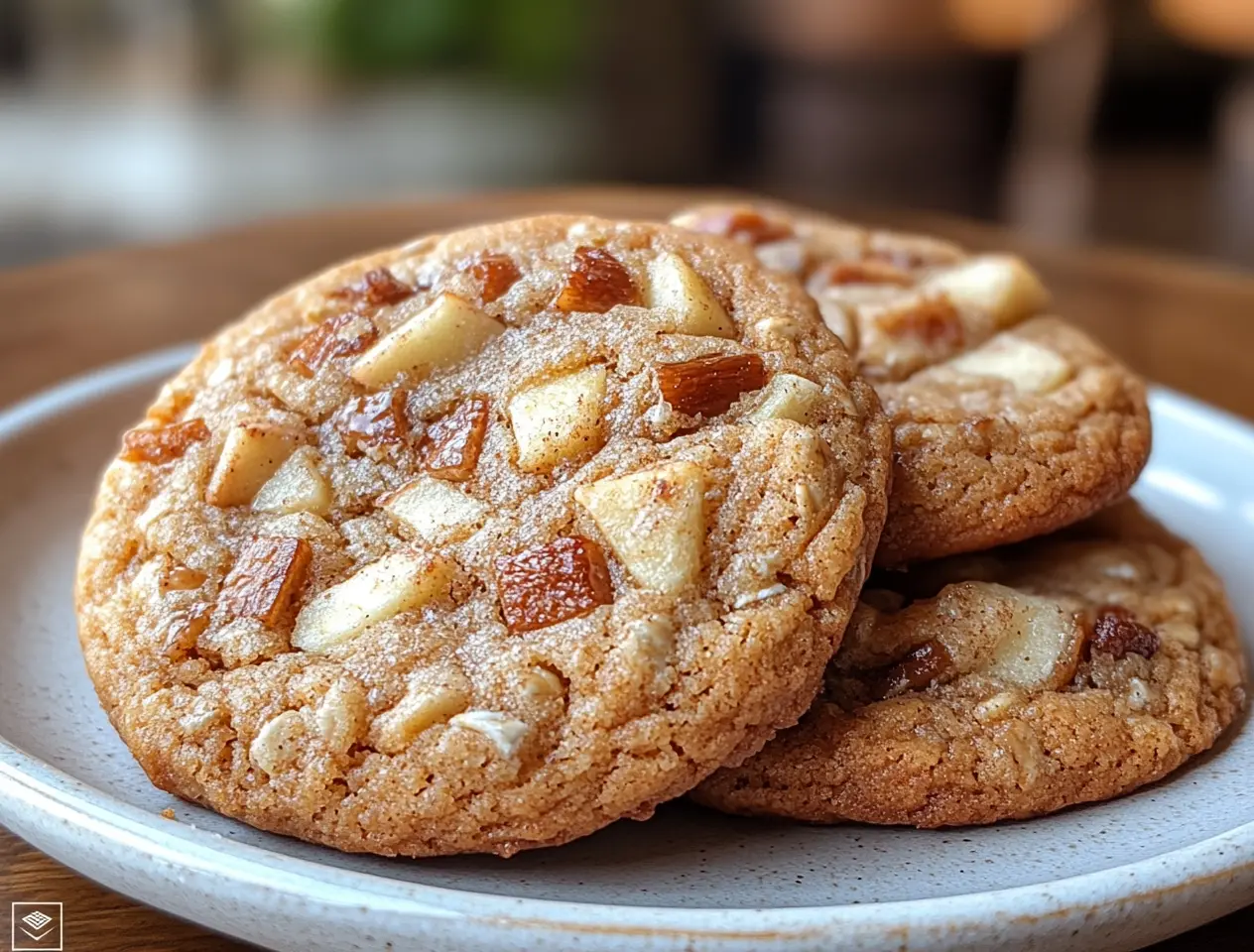 Galletas Saludables de Avena y Manzana (Sin Harina, Azúcar ni Aceite)
